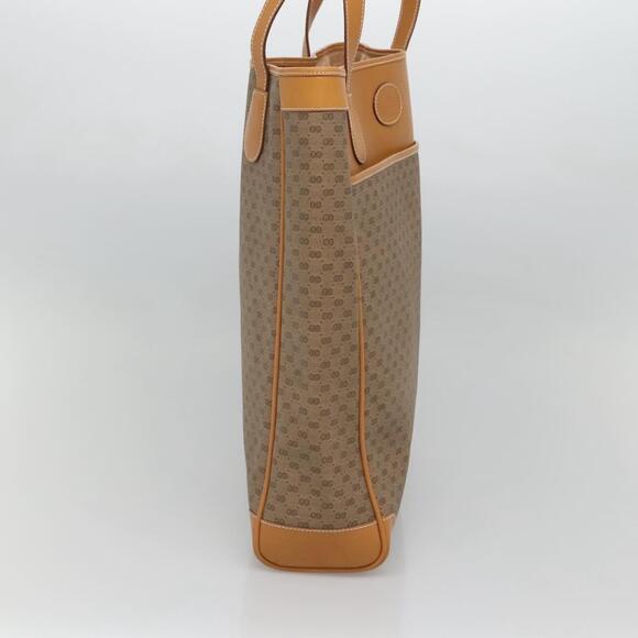 GUCCI Micro GG Supreme Tote Bag Pvc Beige Gold 002 39 002 39 - Picture 4 of 16
